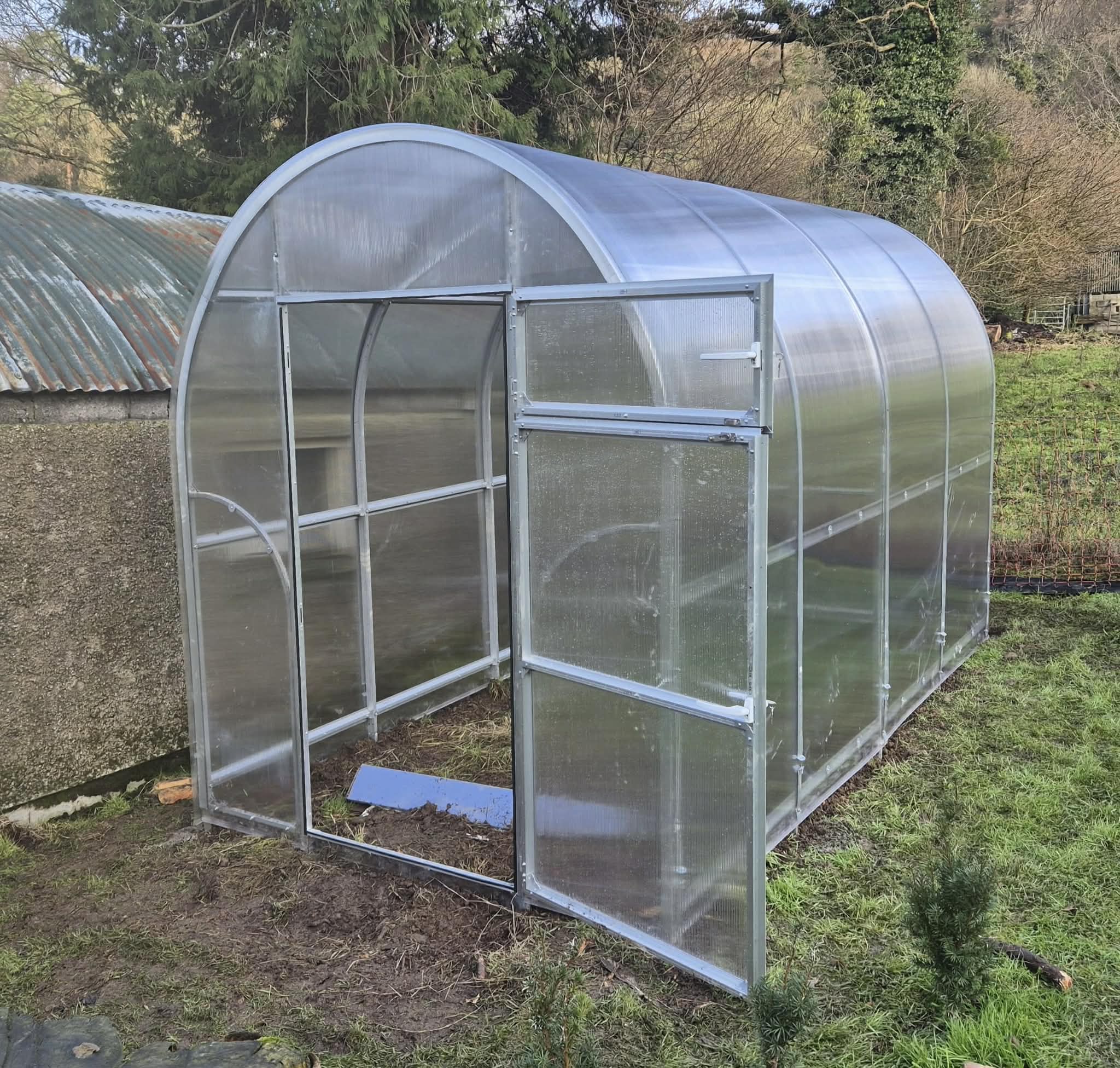 Sigma 8 Backyard Greenhouse Kits for Sale - Heavy Duty Greenhouses