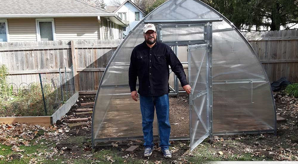 Ann's First Greenhouse