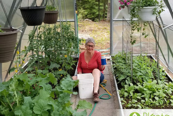 Bigger is Better...glad we went for the larger size greenhouse