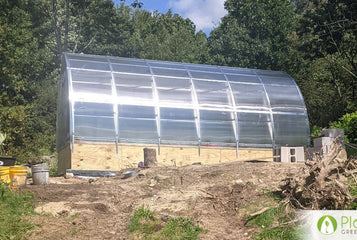 This greenhouse is a very ruggedly built and well designed