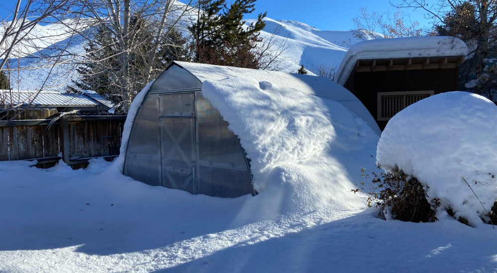 We are impressed with the snow load-carrying capacity