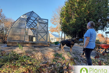 The greenhouse is my happy place