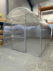 Metal Sigma 250 (Gen III) greenhouse structure in a warehouse setting