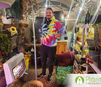 Chicago Cold, Cozy Greenhouse & a Love Story Inside