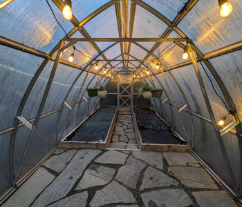 A Coastal BC Backyard Transformed With a Sungrow 20 Greenhouse
