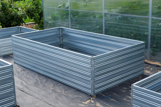 Empty Planta Garden Bed - 3 Tiers ready to be filled with soil.